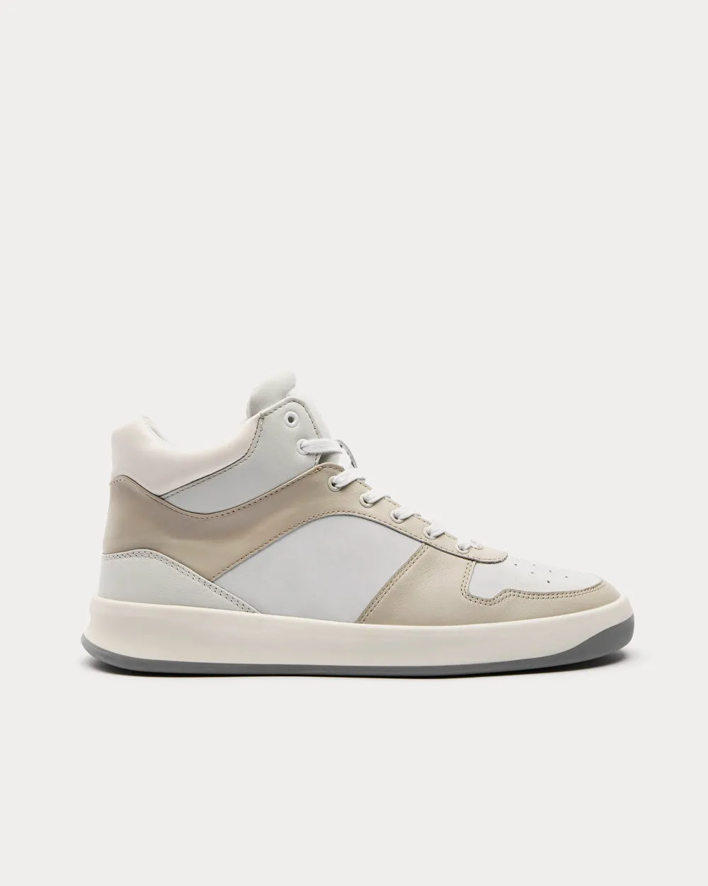 5B Taupeweiss Off-White High Top Sneakers