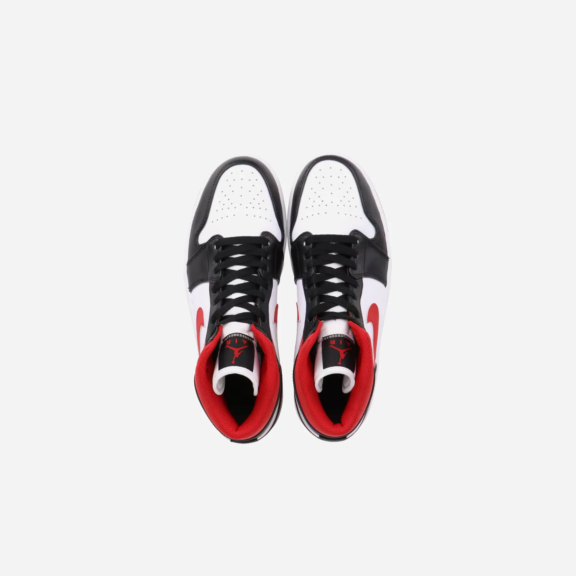 Air Jordan 1 Mid Gym Red Black White