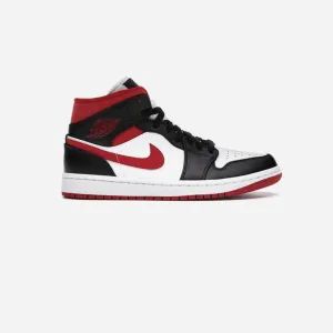 Air Jordan 1 Mid Gym Red Black White