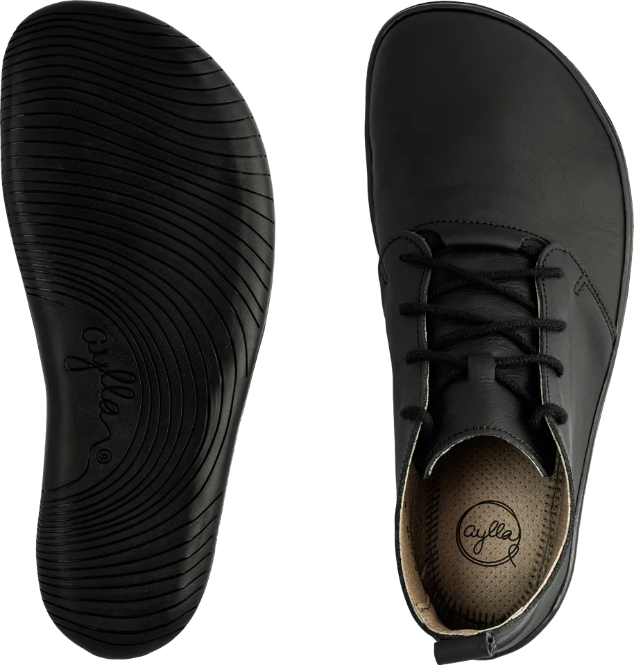 AYLLA BAREFOOT ANKLE CUT TIKSI MENS - BLACK