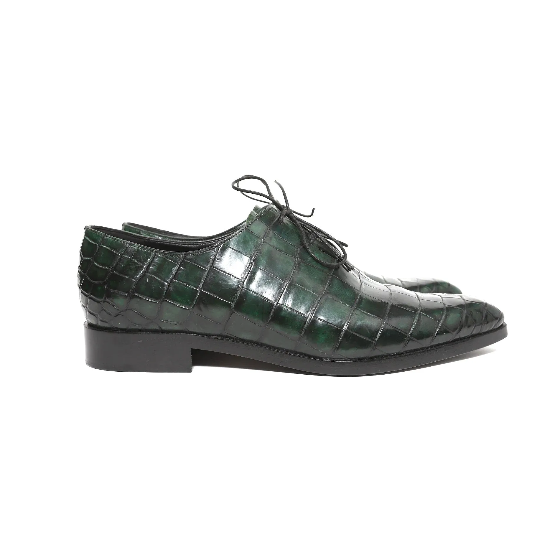 Berluti by Haider Ackermann FW17 "Alessandro Phoenix" Crocodile Skin Oxfords