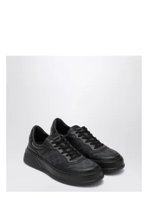 BLACK GG SUPREME FABRIC SNEAKER