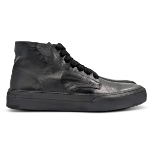 Conscious Chucky Hightop Washed in Black with Black Sole