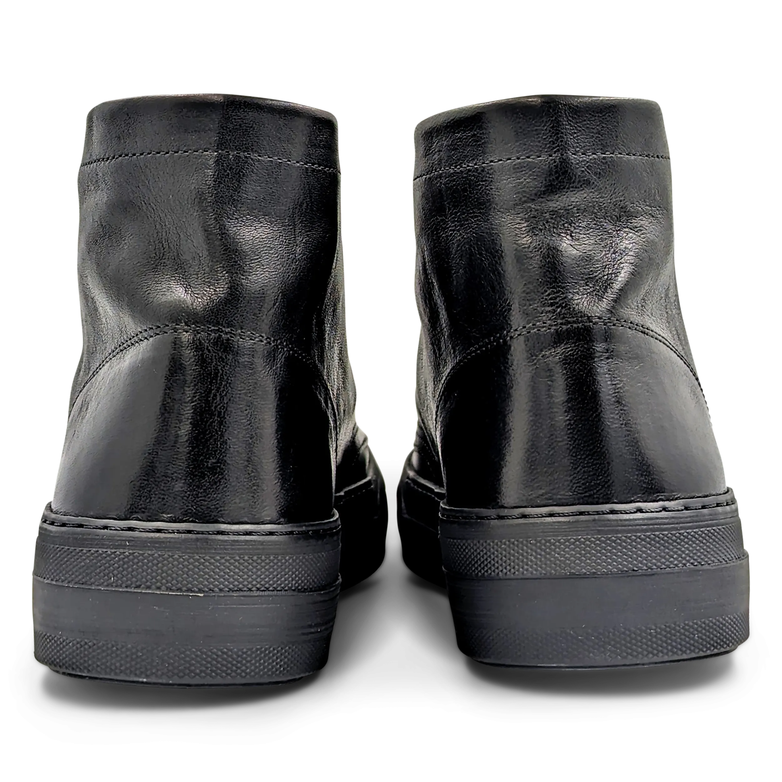 Conscious Chucky Hightop Washed in Black with Black Sole