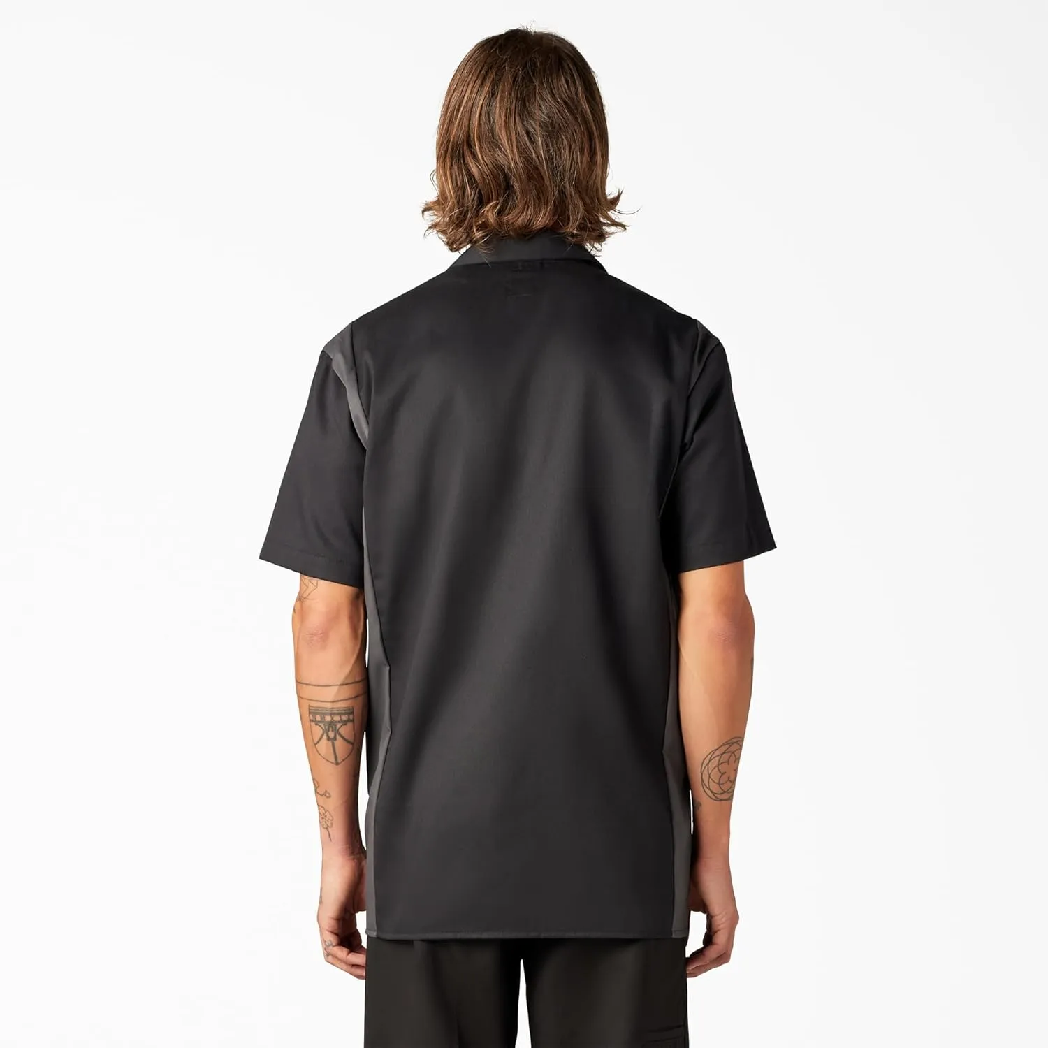 Dickies Men's Two-Tone Short Sleeve Work Shirt