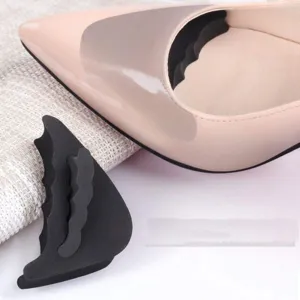 Digital Shoppy 1 Pair Women High Heel Half Forefoot Insert Toe Plug Cushion Pain Relief Prot0ector Big Shoes Toe Front Filler Adjustment Pads