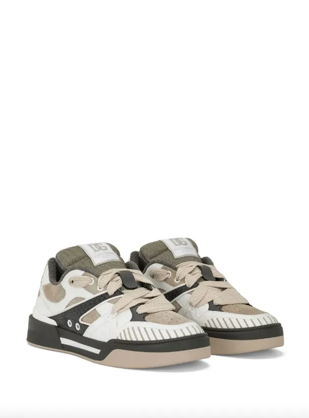 Dolce & Gabbana New Roma panelled sneakers
