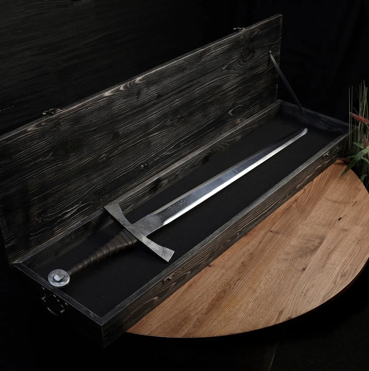 Geralt Witcher steel sword "Wolf's Fury"