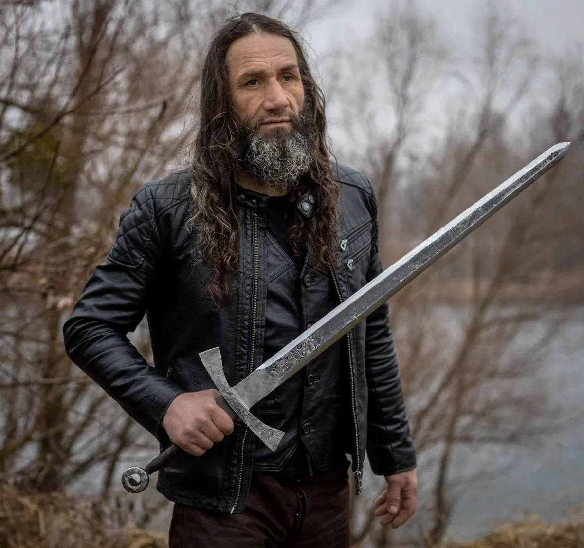 Geralt Witcher steel sword "Wolf's Fury"