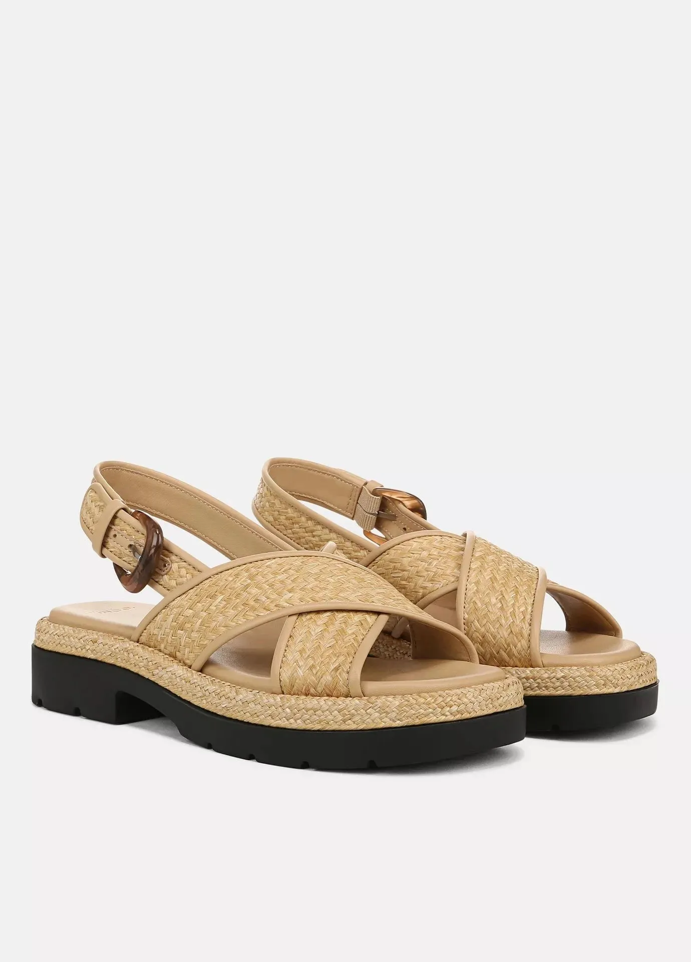 Helena Raffia Sandal