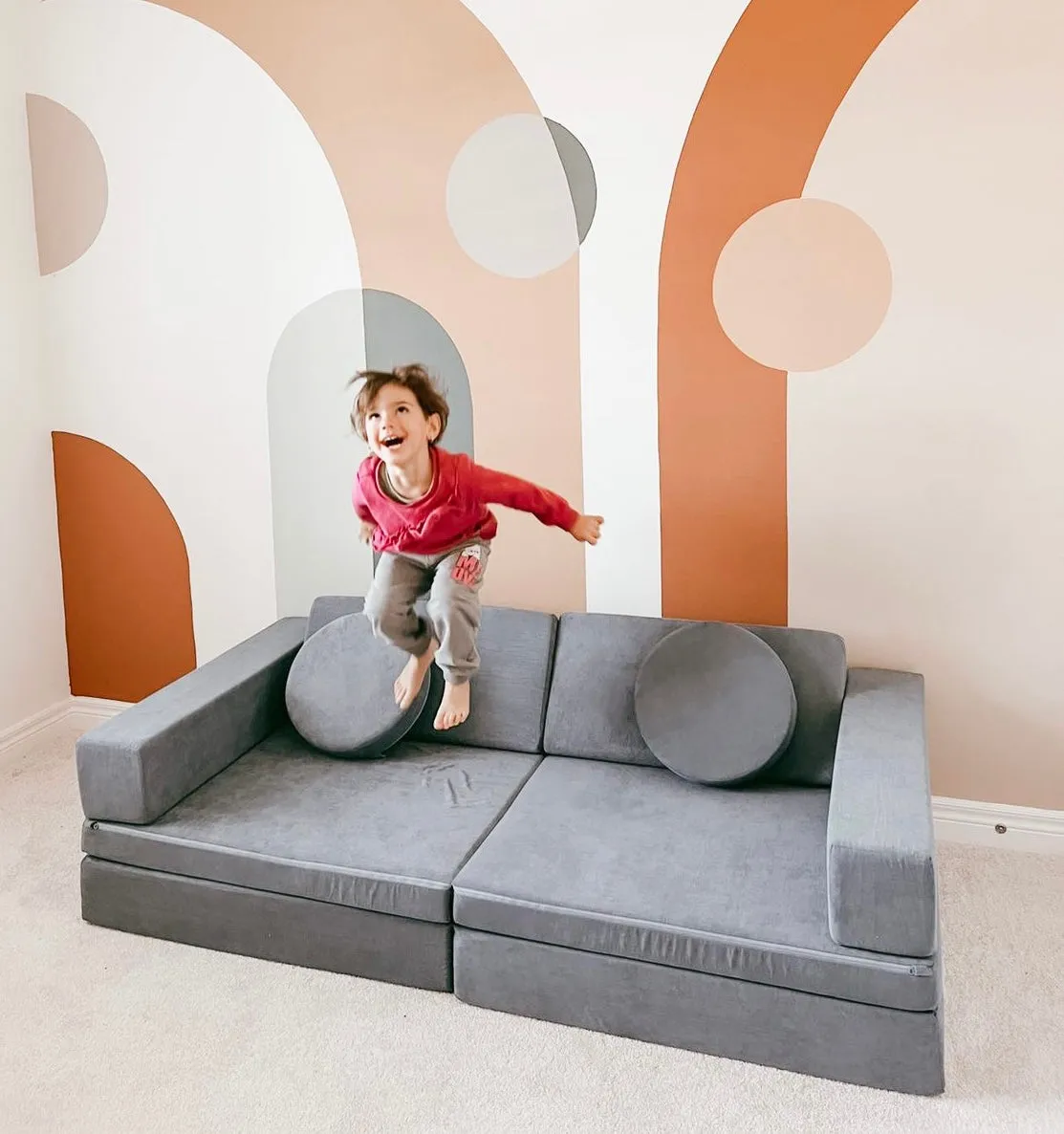 Kiddie Couch Add-Ons for Modular Play Couch
