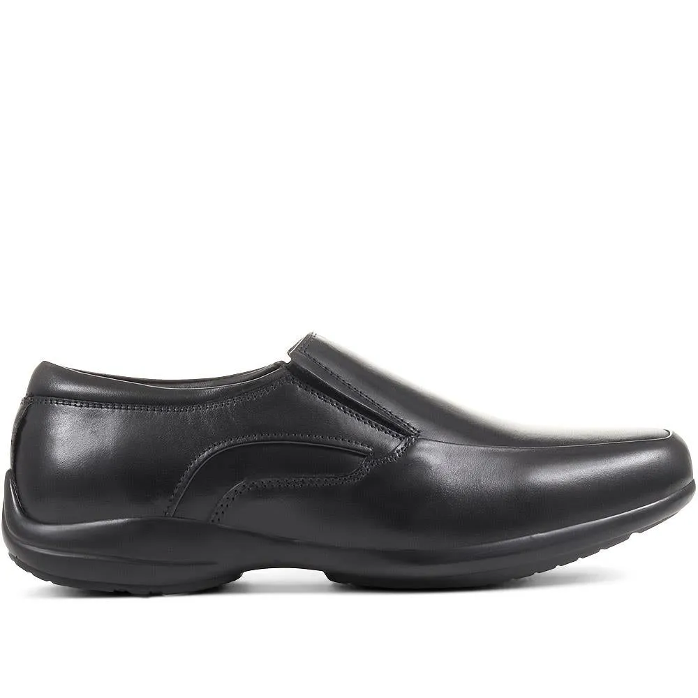 Leather Slip On Shoes - THEST36001 / 323 284