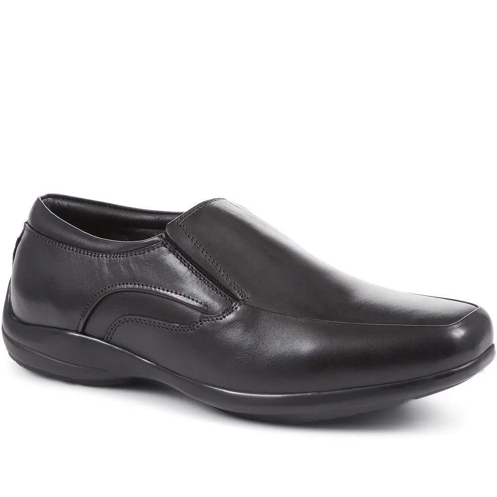 Leather Slip On Shoes - THEST36001 / 323 284