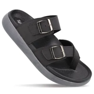 Men's Daily Wear Comfort Sandals - WC4483 Black