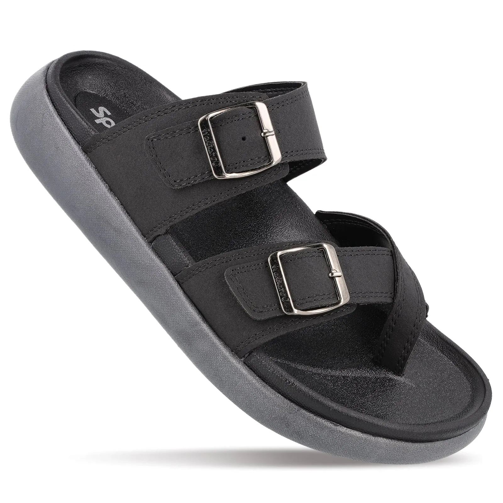 Men's Daily Wear Comfort Sandals - WC4483 Black