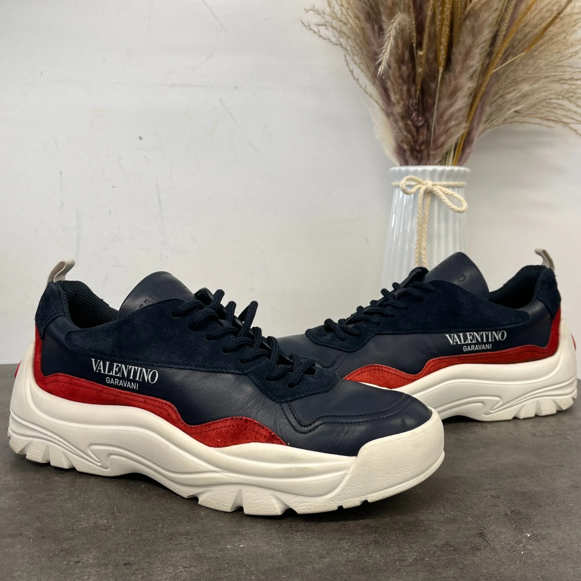 Men's Gumboy Low Trainers Navy Size EU 41.5 / UK 7.5