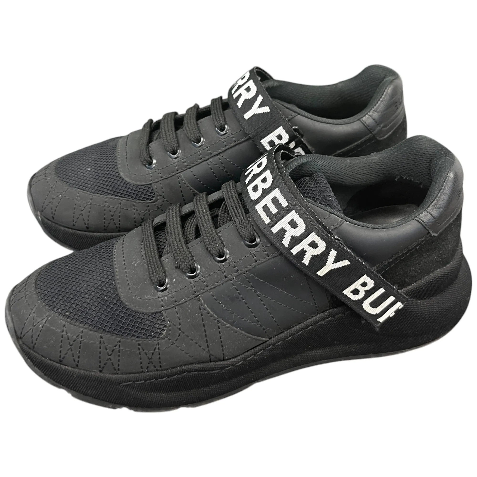 Men's Ronnie Zig Low Trainers Black Size EU 41 / UK 7