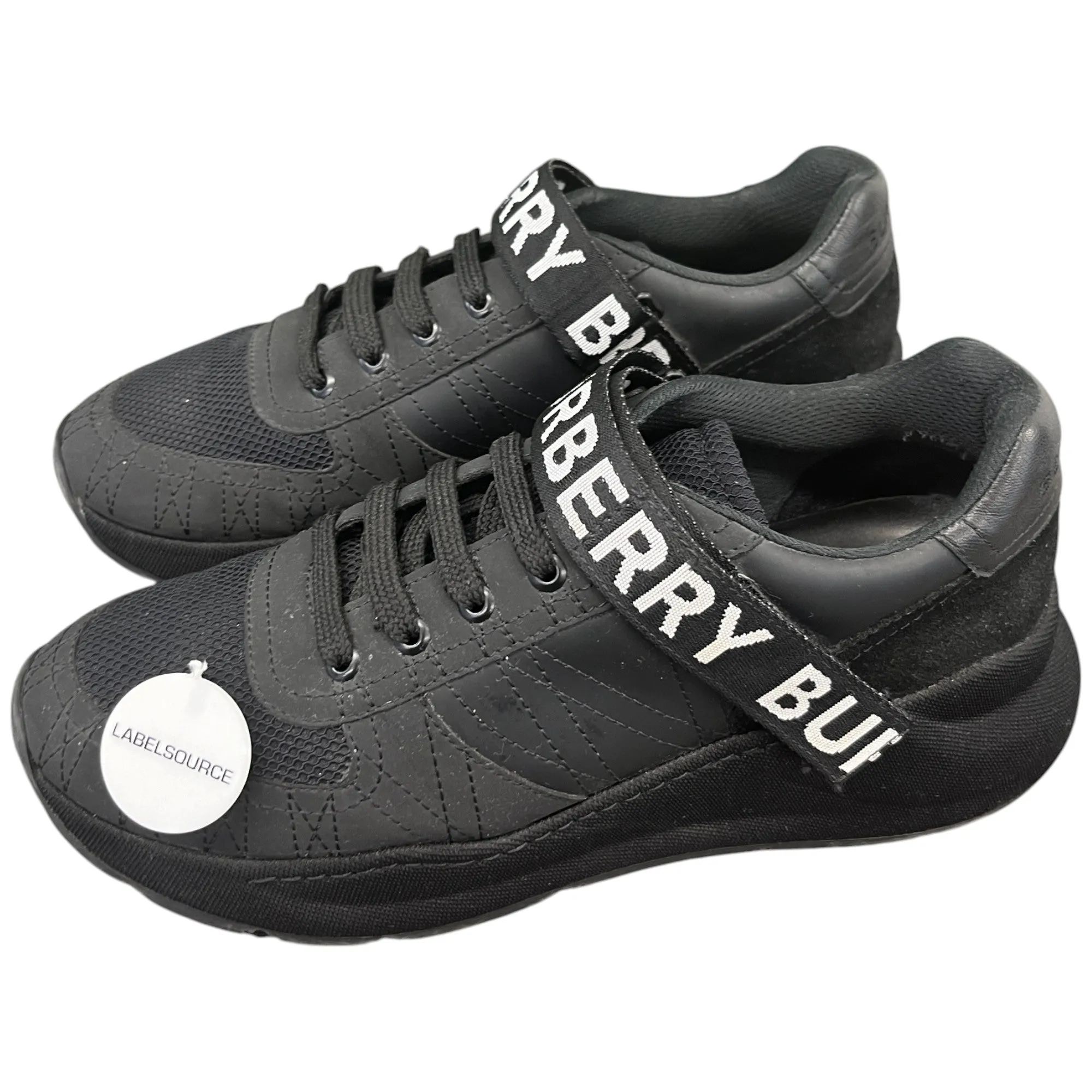 Men's Ronnie Zig Low Trainers Black Size EU 41 / UK 7