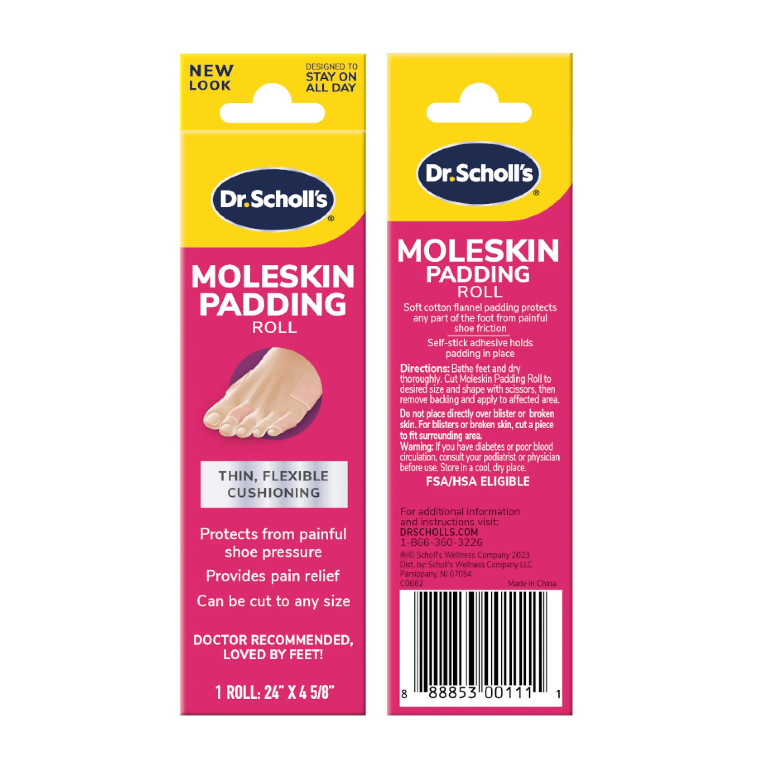 Moleskin Padding Roll