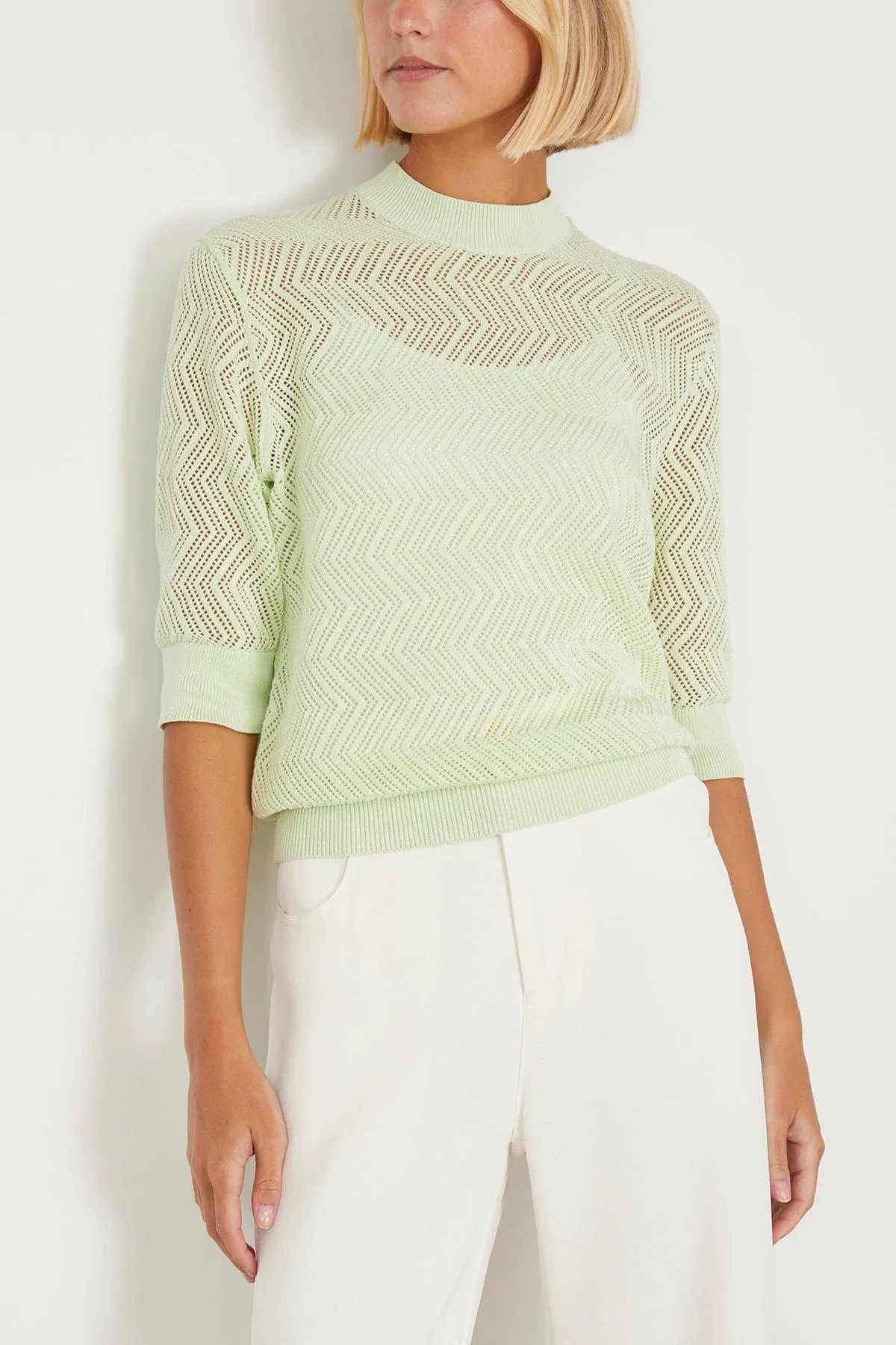 Nicola Sweater in Pistachio
