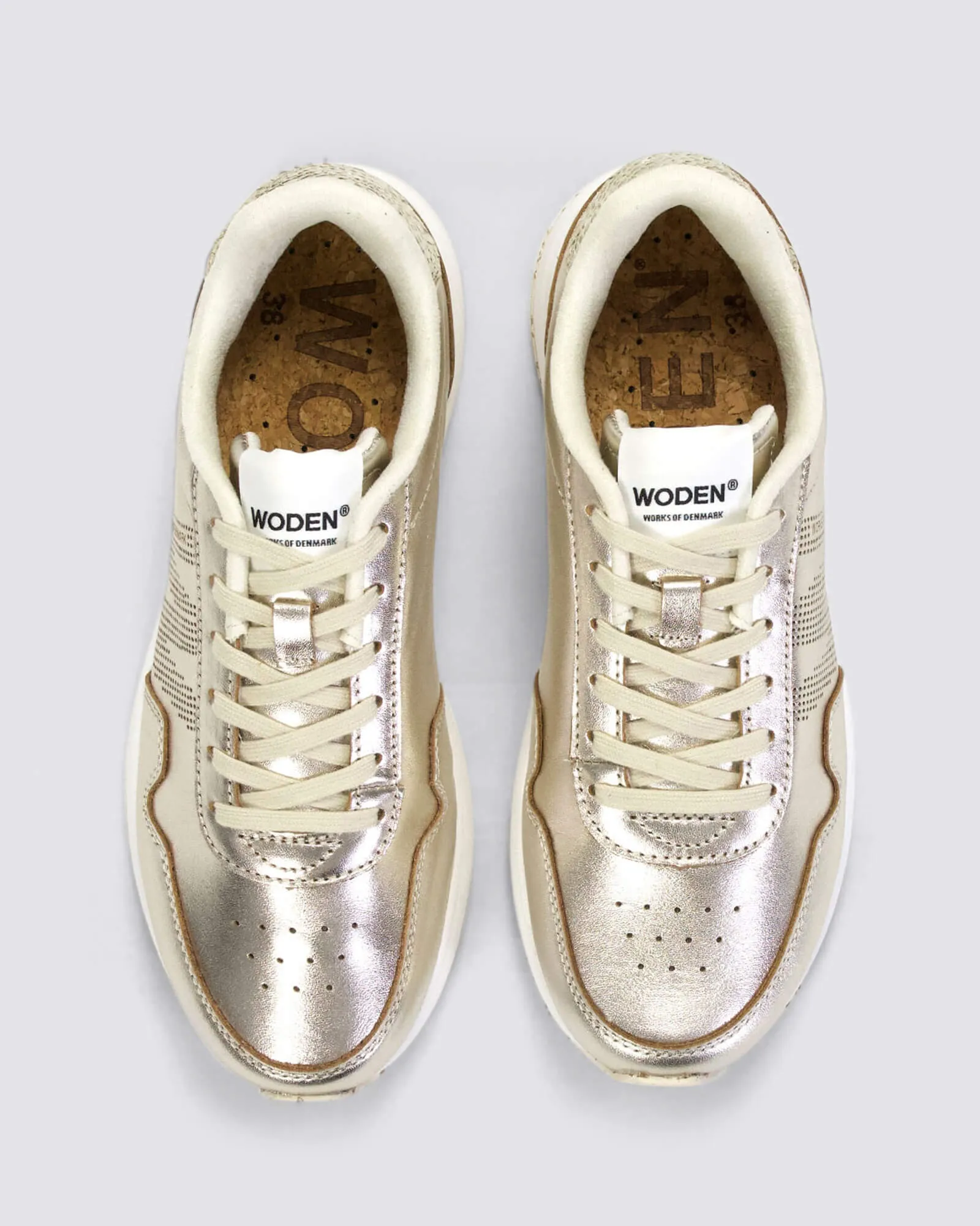 NORA NATURAL SOFT METALLIC GOLD