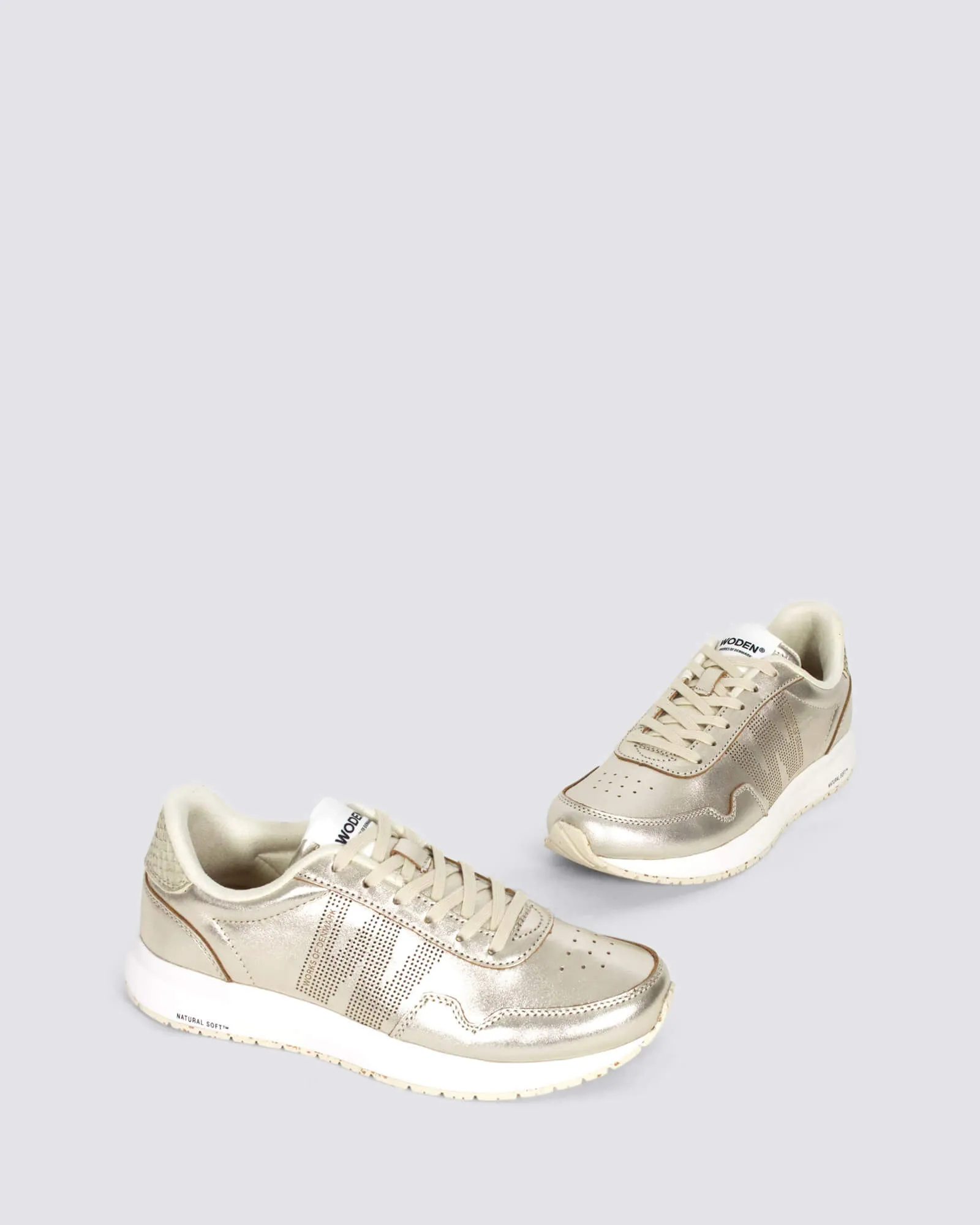 NORA NATURAL SOFT METALLIC GOLD