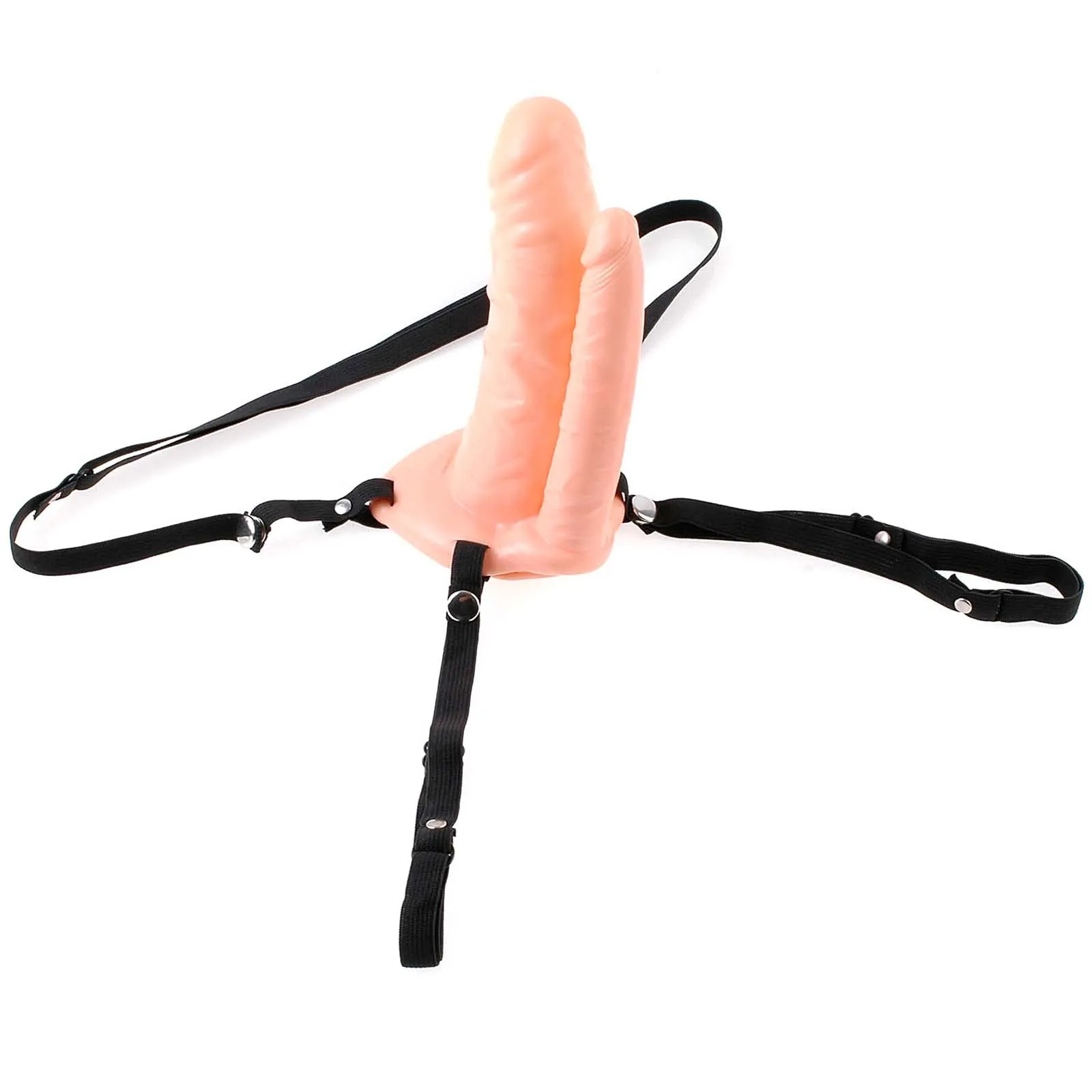 Pipedream - Fetish Fantasy Series 6" Double Penetrator Hollow Strap-On