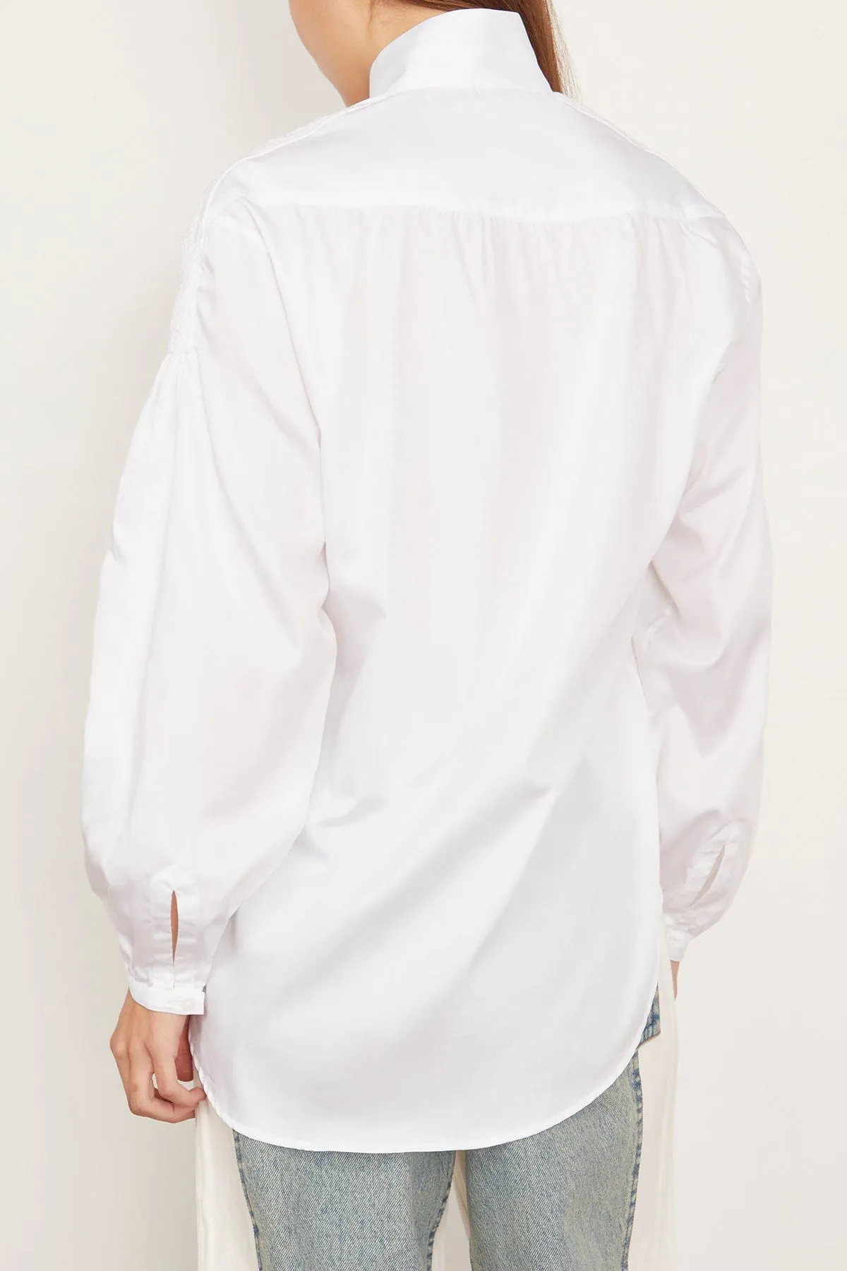 Poetesse Shirt in White