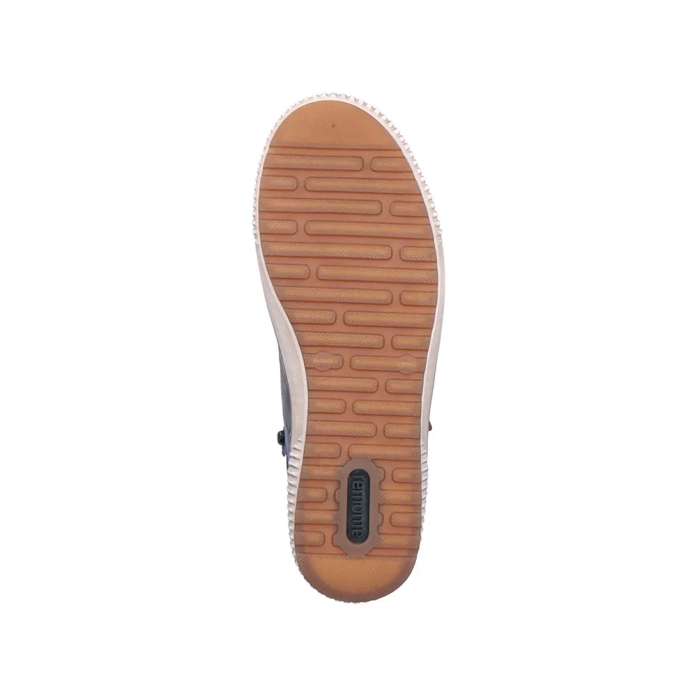 Remonte Ladies Zip Side lace Up High Top