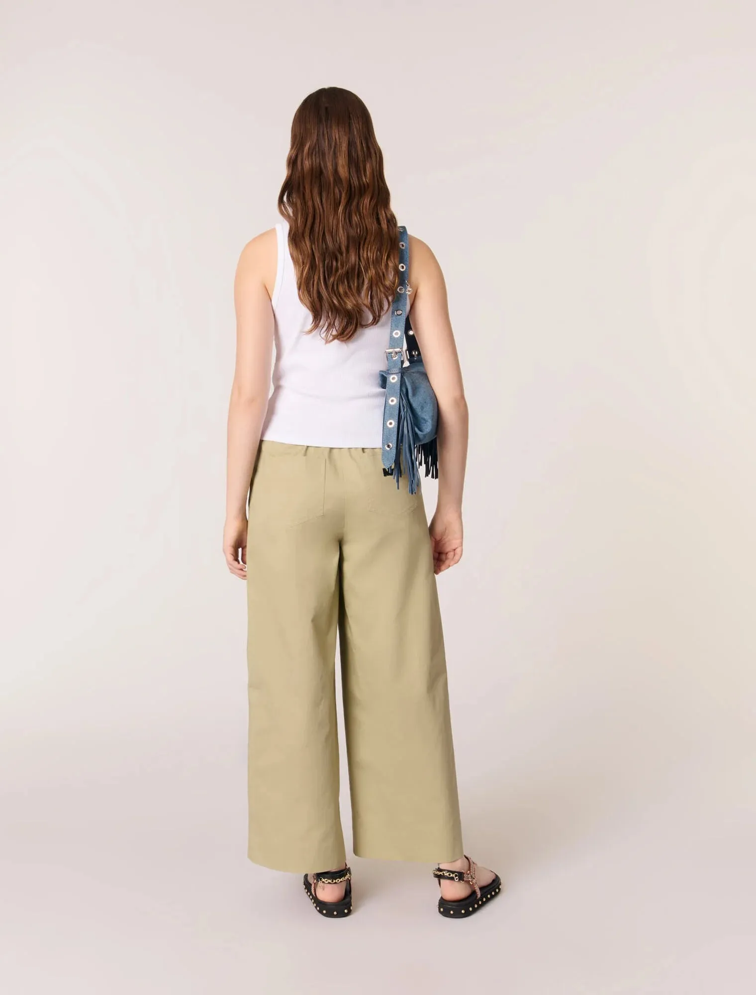 Rib knit tank top