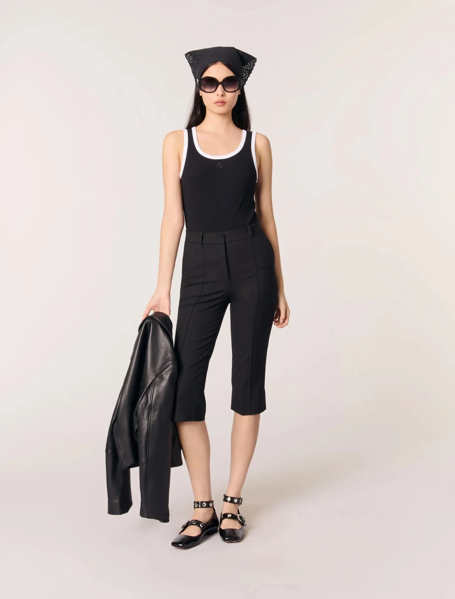 Ribbed vest top