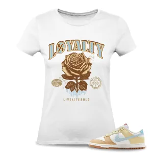 Risq Takers Loyalty Womens Tee Brown Combo