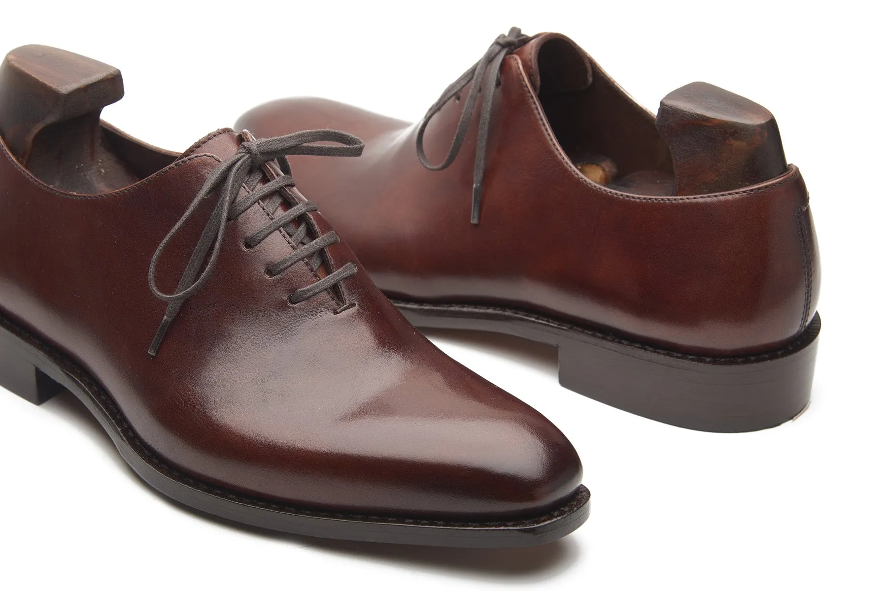 Romanoff, Whole-cut Oxford - Cocoa Brown | Hand-welted | Classics Collection