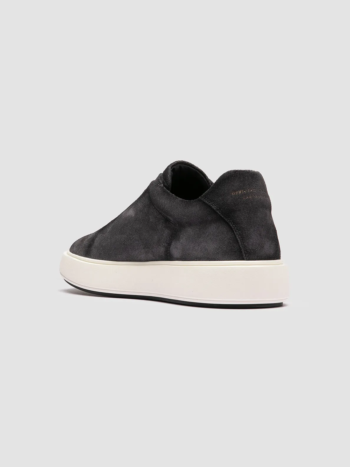 SLOUCH 001 - Blue Suede Low Top Sneakers