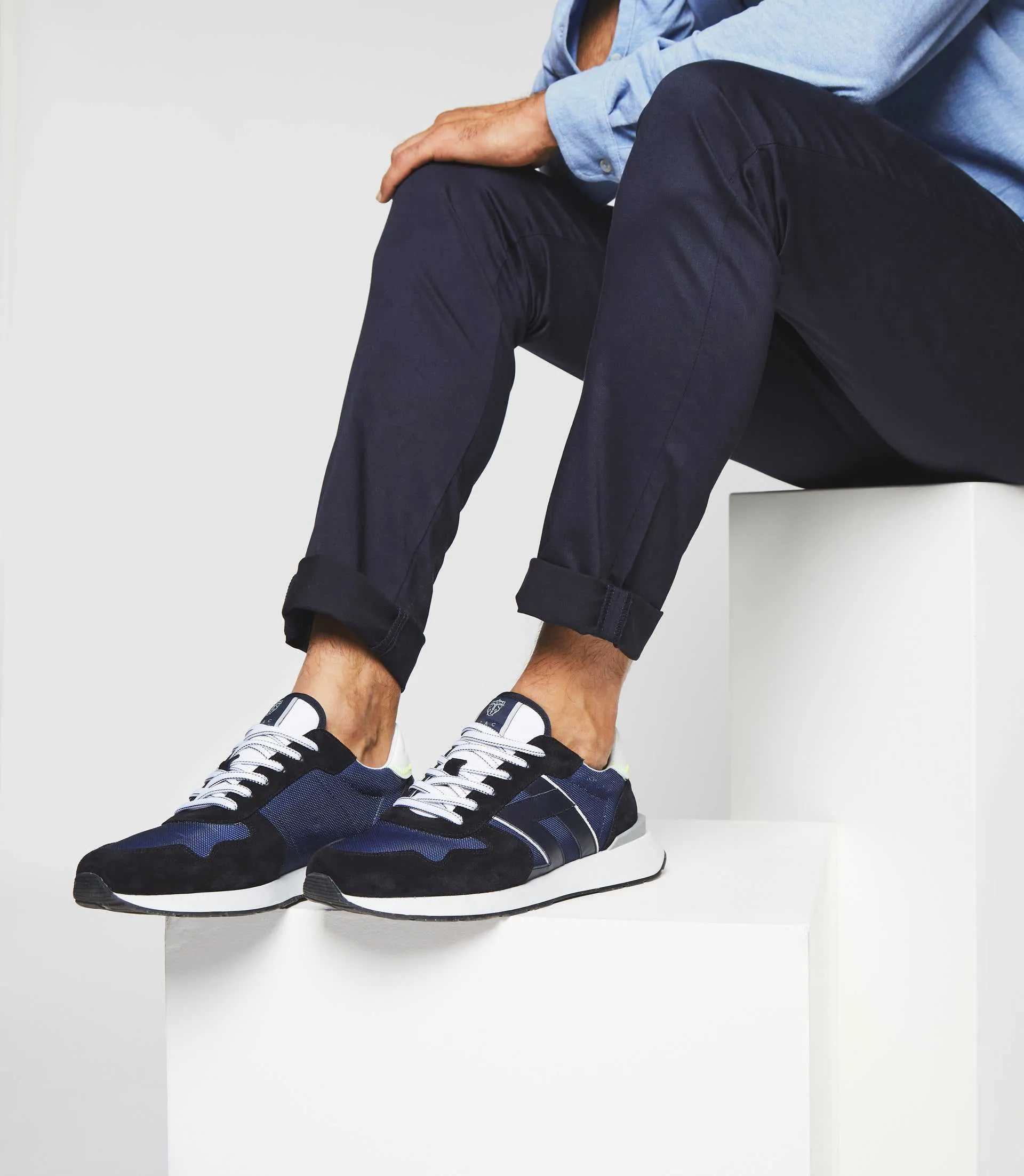 Sneakers marine "Edisson"
