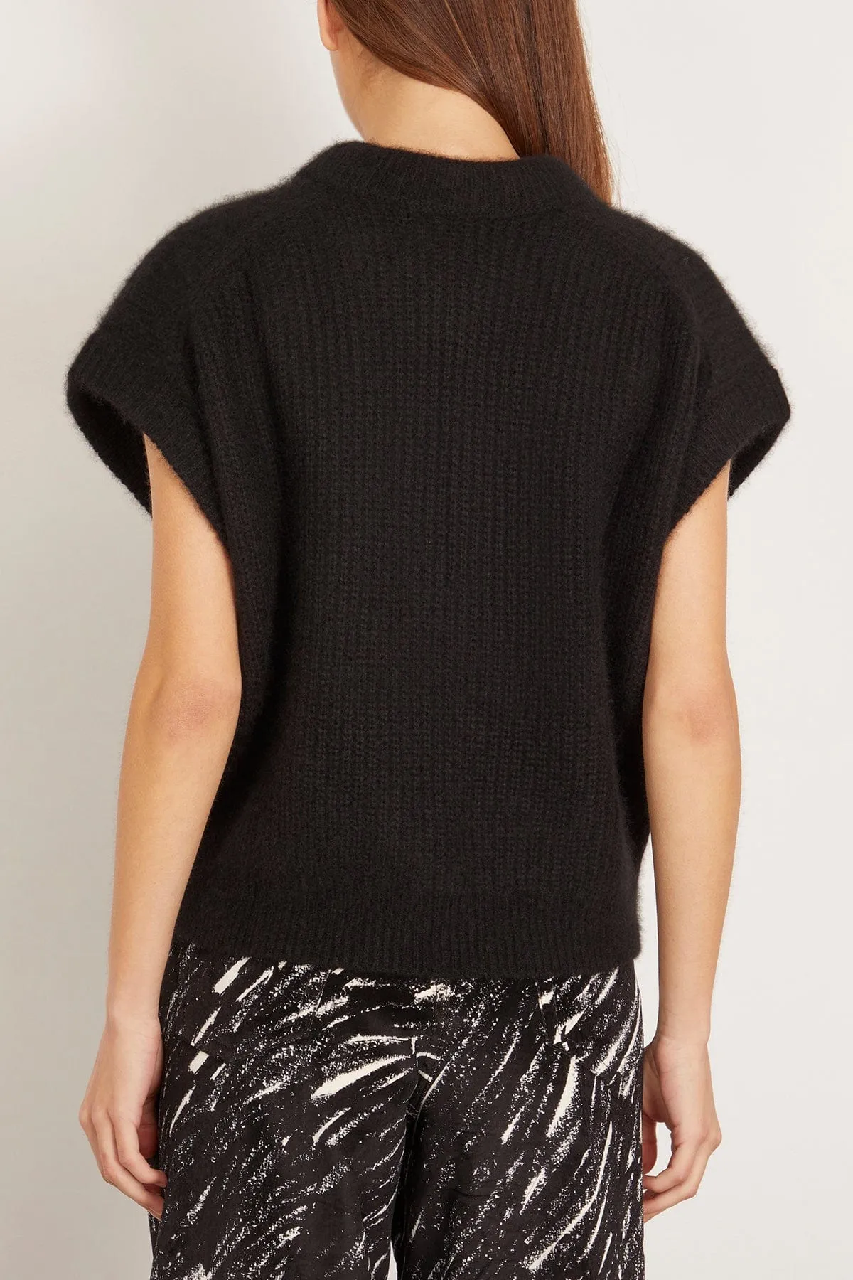 Softest Oliva Vest in Black