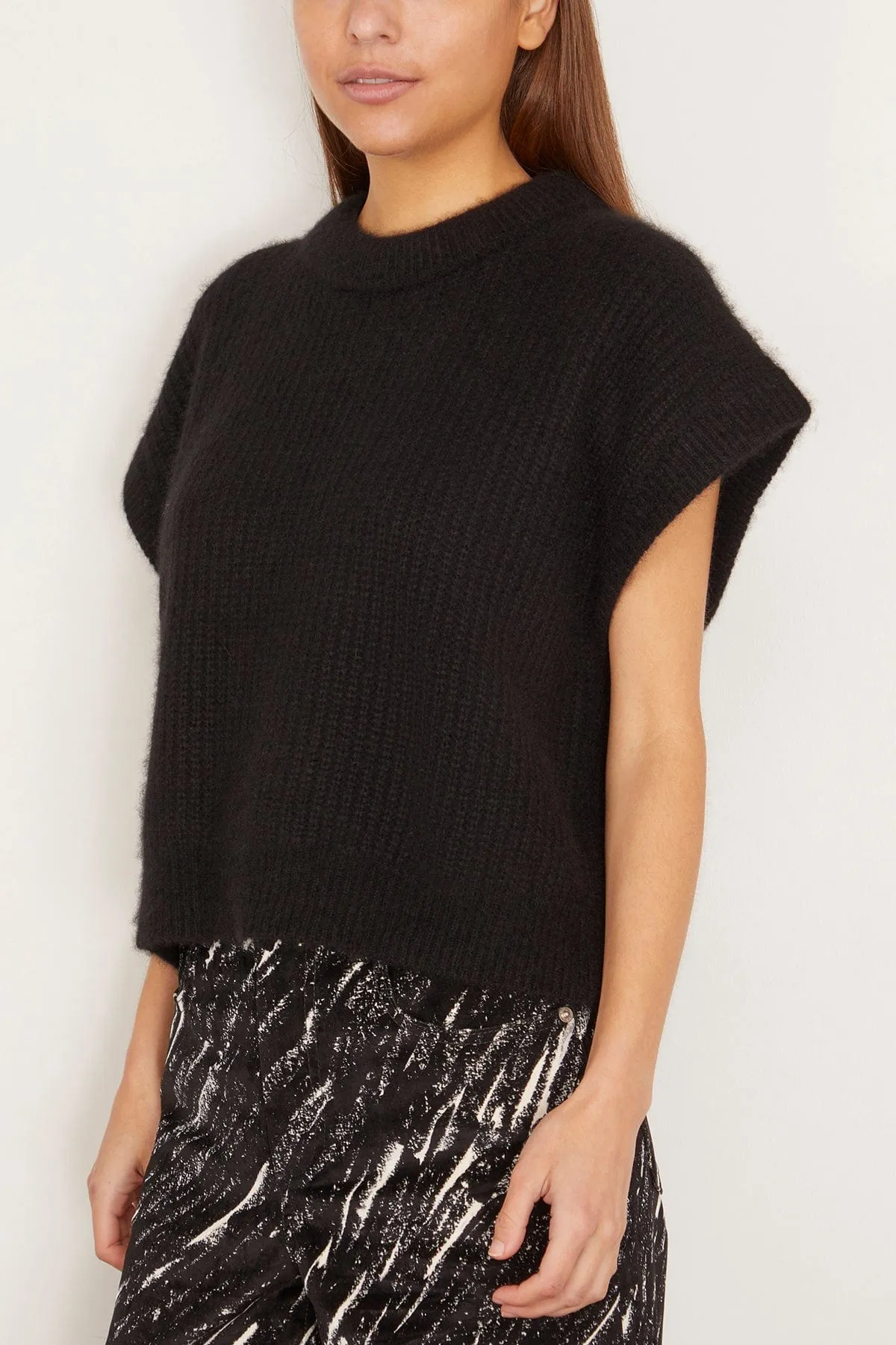 Softest Oliva Vest in Black