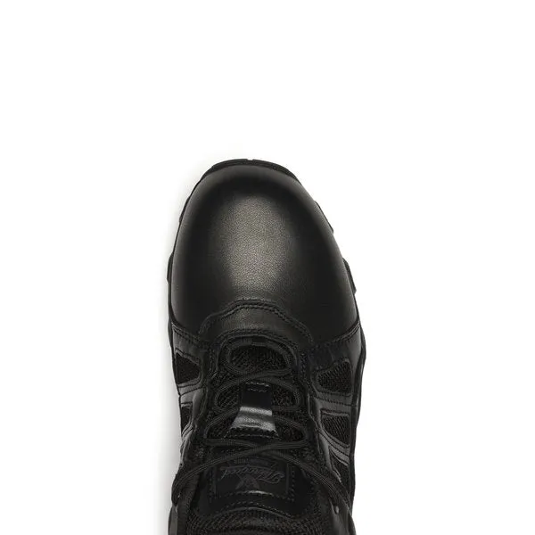 Thorogood Men's Crosstrex Polishable Oxford Black Waterproof BBP Comp Toe Work Shoe