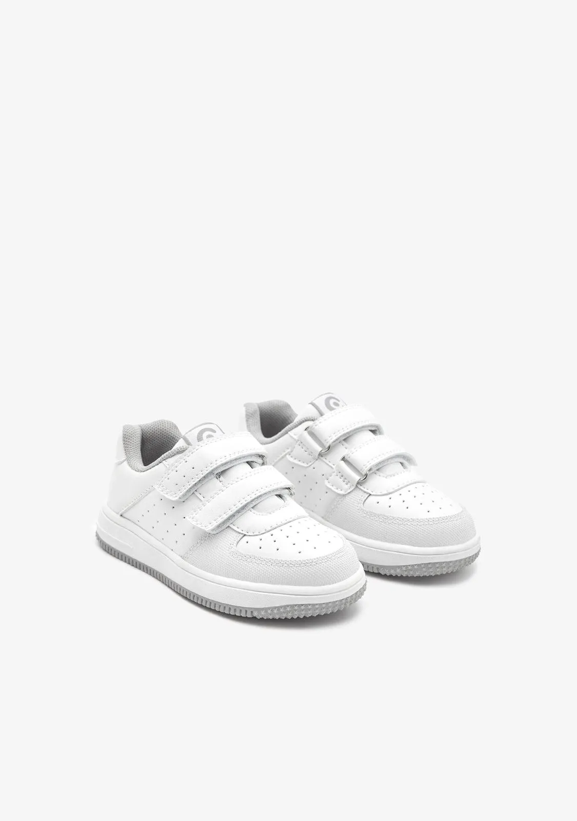 Unisex White / Grey Trainers