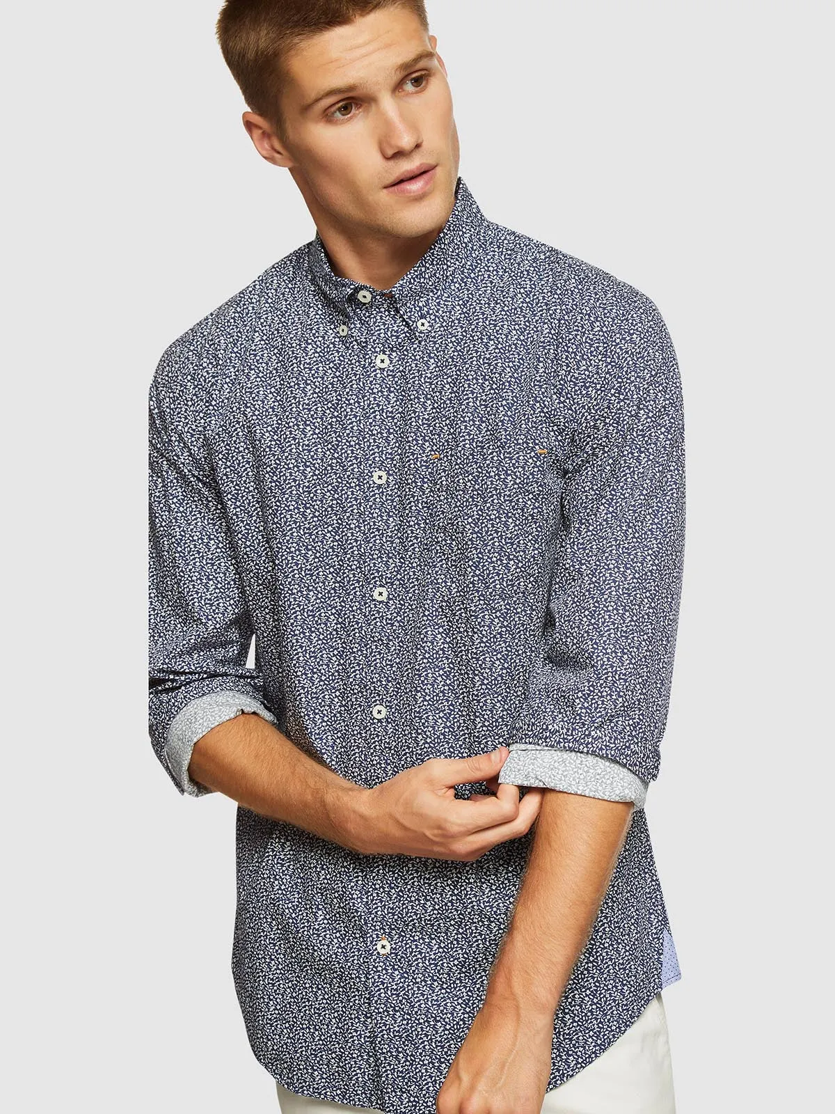 Uxbridge Regular Fit Print Shirt