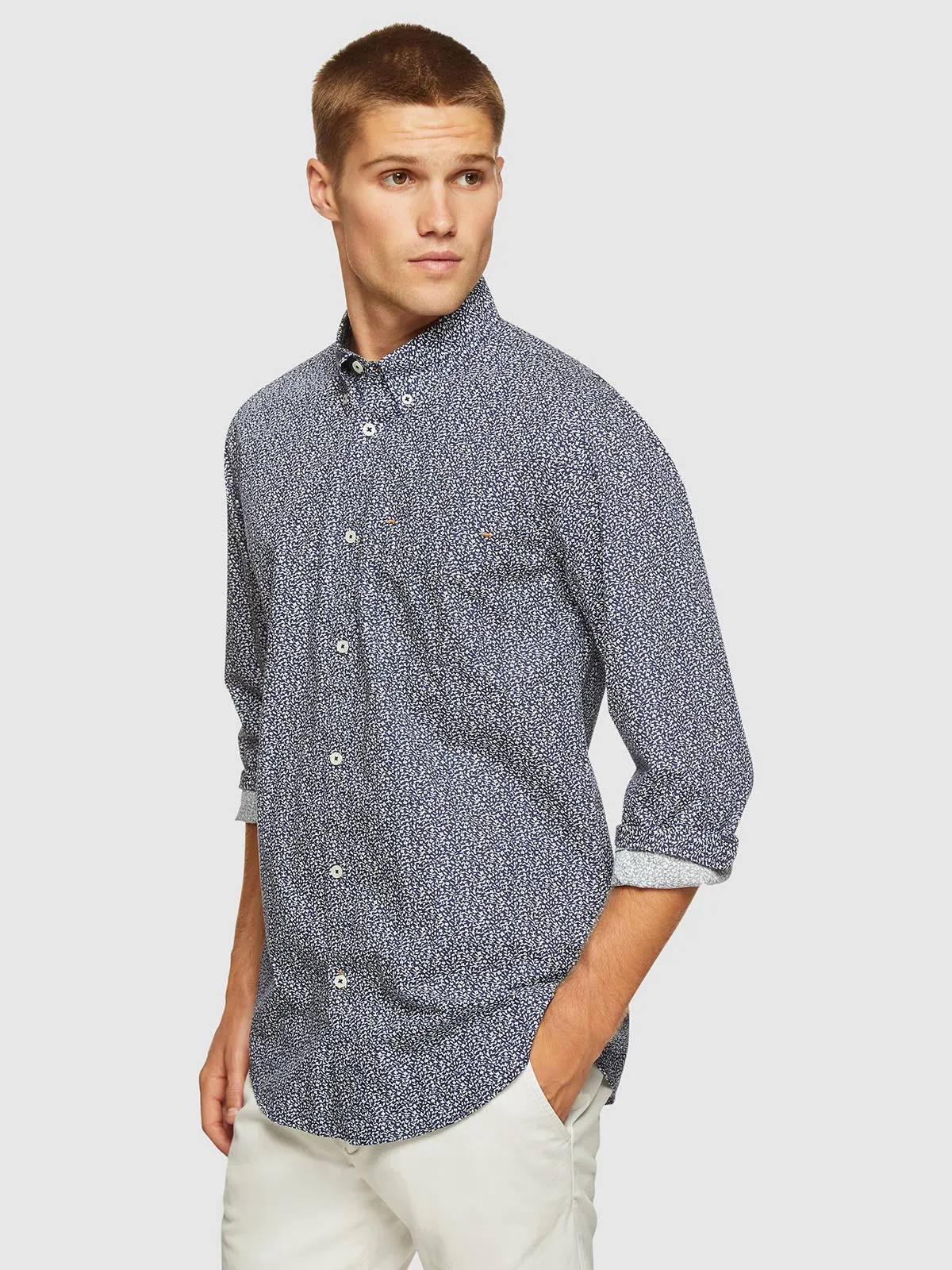 Uxbridge Regular Fit Print Shirt