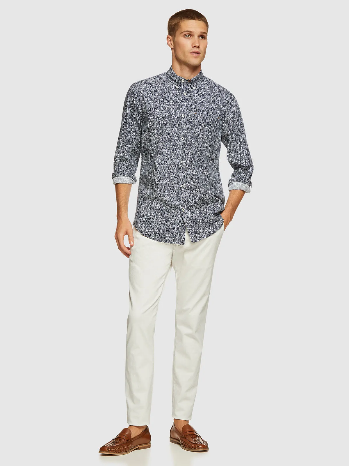 Uxbridge Regular Fit Print Shirt