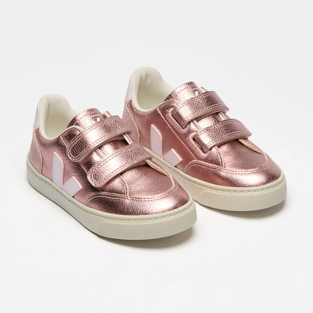 V-12 Velcro Leather - Nacre Lassi