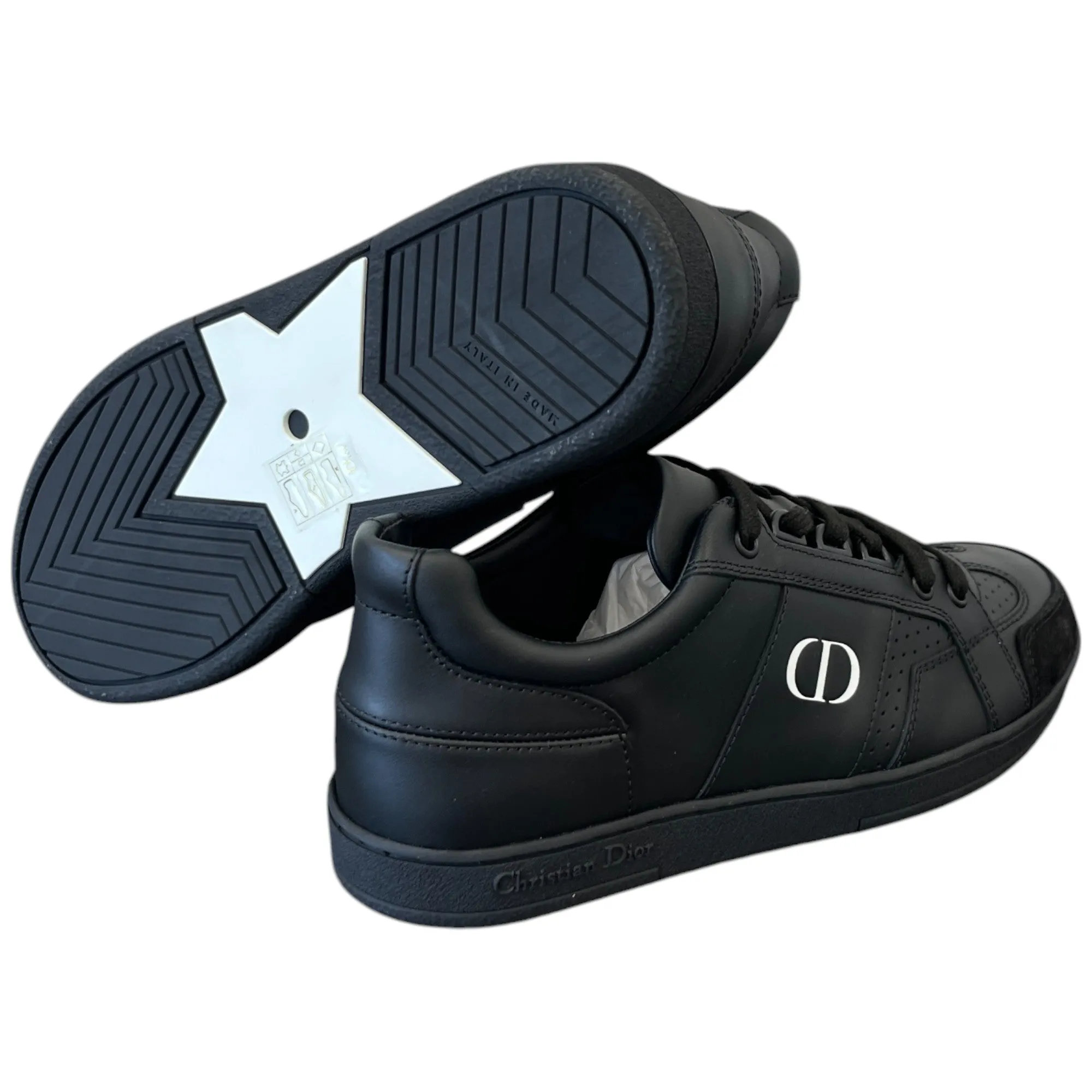 Women's Cd Logo Low Trainers Black Size EU 36 / UK 3