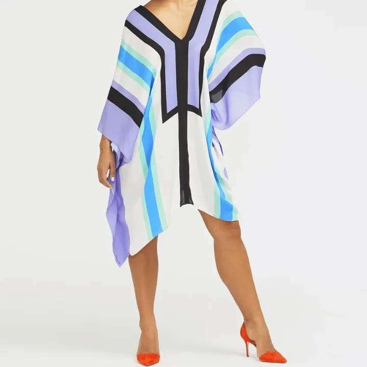 Women’s Short Printed Kaftan Top Daily Wear KAF0069