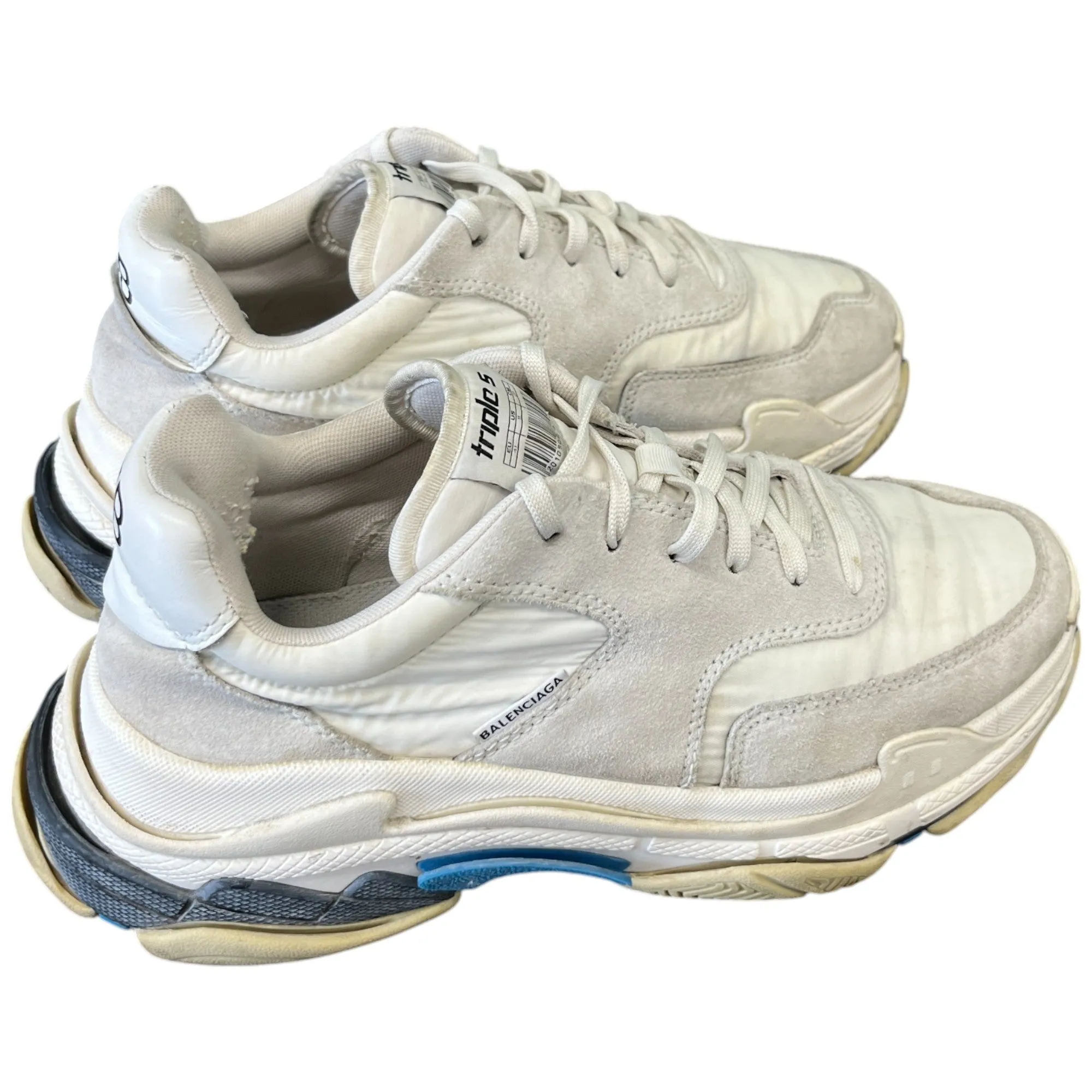 Women's Triple S Low Trainers White Size EU 41 / UK 8