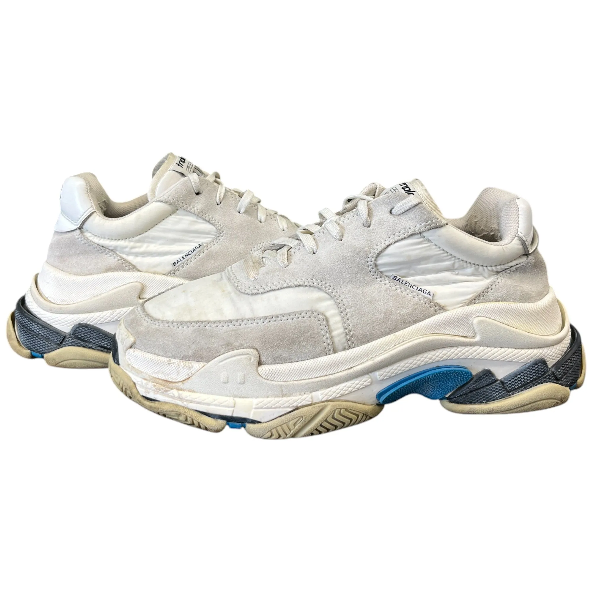 Women's Triple S Low Trainers White Size EU 41 / UK 8