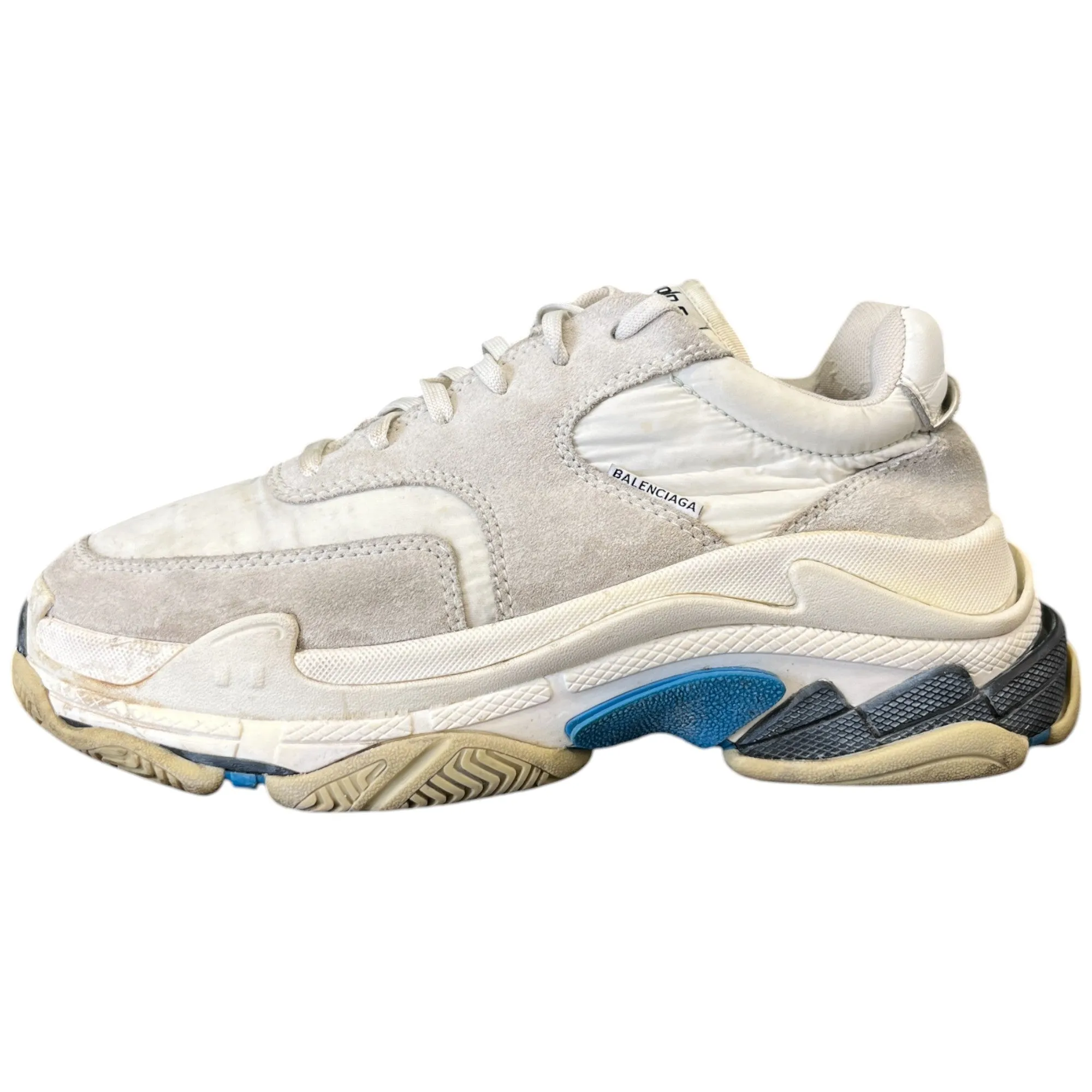 Women's Triple S Low Trainers White Size EU 41 / UK 8