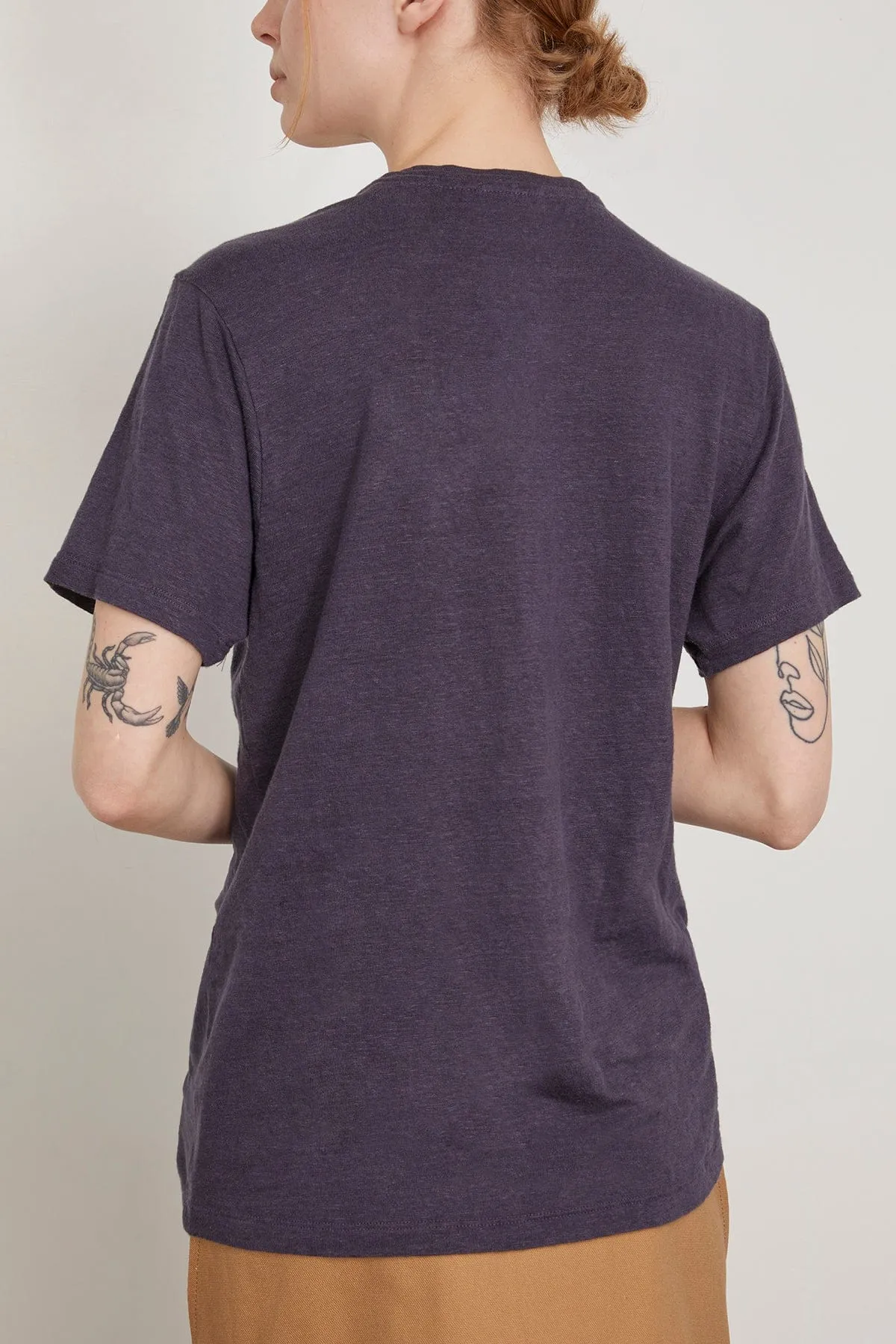 Zewel T-Shirt in Faded Night/Gold